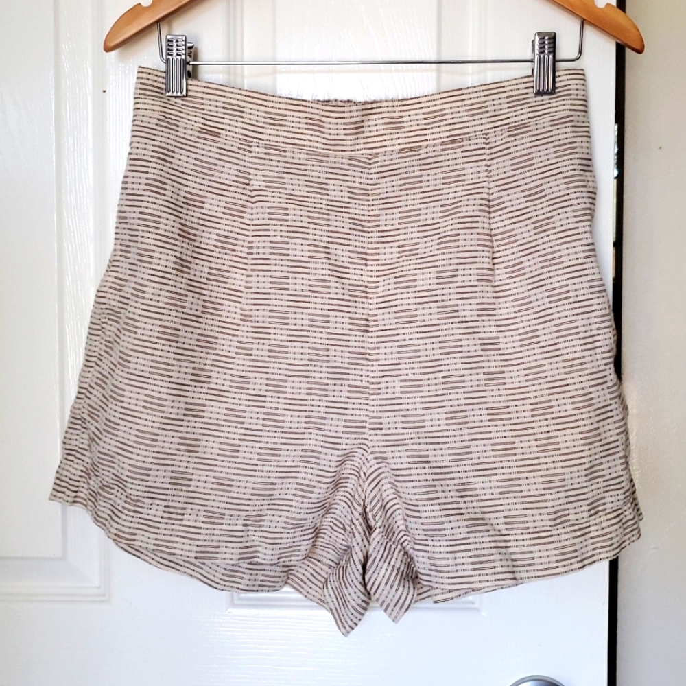 Madewell Clean Pull-on Shorts in Jacquard Size Small